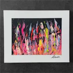 033】原画 アクリル画 抽象画 モダン現代アート 一点物 パネル - メルカリ