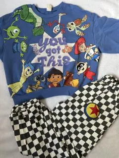 しまむらリトシー　ディズニー　トイストーリー　トレーナー長ズボンまとめ売り130