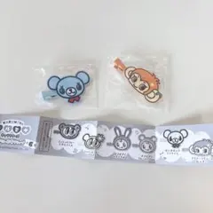 アクリル前髪アクセサリー