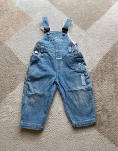 KANZ 80cm デニムオーバーオール