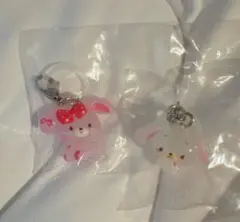 サンリオ ゆるっとめじるしアクセサリー ボンボンリボン しろうさ