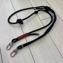 Topologie スマホショルダーストラップ ブラック