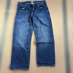 4/9削除予定　Gapイージーストレートフィットデニム 86/76 ダークブルー