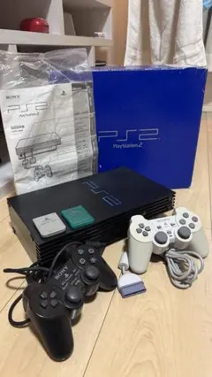 Sony PlayStation 2 本体 セット ソフト3本