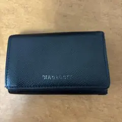 【正規品】BURBERRYバーバリー 三つ折財布 8017455 本革 ブラックのサムネイル