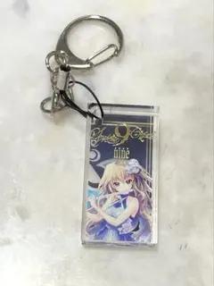 【送料込】9 nine ぱれっと ドミノ型キーホルダー 九條都 【開封済み】