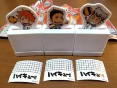 すき家×ハイキュー!! 名言スタンプ　3セット