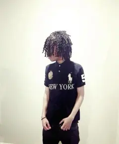 Polo Ralph Lauren 黒 M chief keef着用 swag