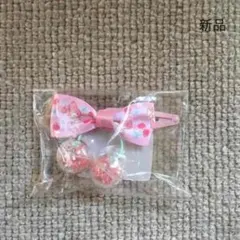 【新品】サンリオ マイメロディ　シャカシャカスリーピン りぼんピン