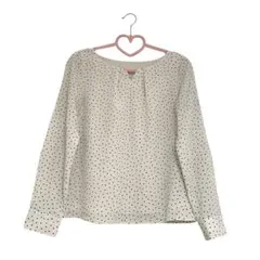 プロポーションボディドレッシング♡水玉ブラウス