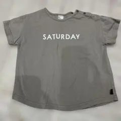 ブラウン SATURDAY Tシャツのサムネイル