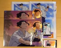 セガラッキーくじ　夏油傑　アクリルスタンド 缶バッジ　クリアファイル　ステッカー