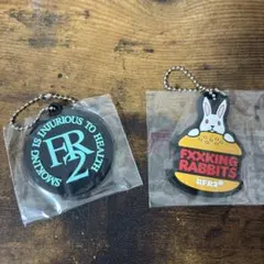 FR2 月桃　ガチャガチャ　ラバーキーホルダー2個