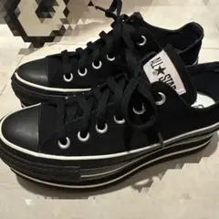 コンバース 厚底 26