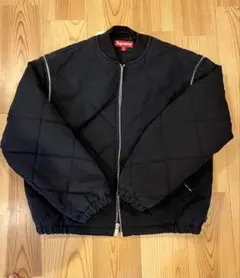 supreme ZipOffSleeveQuiltedBomberJacket - メルカリ