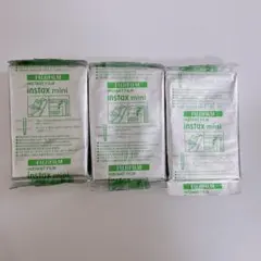 FUJIFILM instax mini インスタントフィルム 3パック 30枚