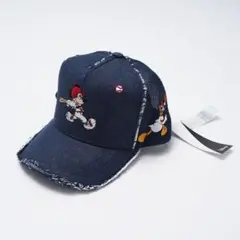 新品YOSHINORI KOTAKE ヨシノリコタケ ミッキー デニムキャップのサムネイル