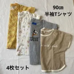 半袖Tシャツ　90 ディズニー　ミッキー　ミッキーマウス　UNIQLO