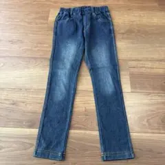 ブランシェス　branshes 120 キッズ デニム風 ロングパンツ