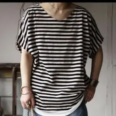Antiqua ボーダー Tシャツ 半袖のサムネイル