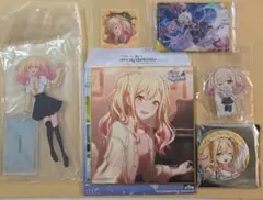 プロセカ 天馬咲希 キャラクターグッズ アクスタ 缶バッジ 色紙 セット