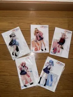 しらけん 不知火建設 セブンイレブン コラボ アクリルスタンド 5種セット