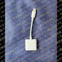 変換アダプタ　充電＆イヤホン