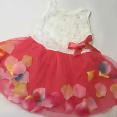 訳あり値下げ 人気のお花ドレス