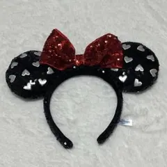 ミニーマウス カチューシャ　スパンコール