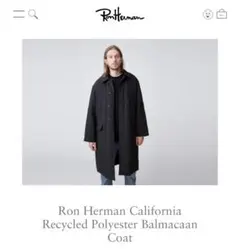 LIDNM T/W KERSEY BALMACAAN COAT - メルカリ