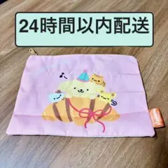 【新品未使用】ポムポムプリン ユーモラスアソートコレクション スクエアポーチ①