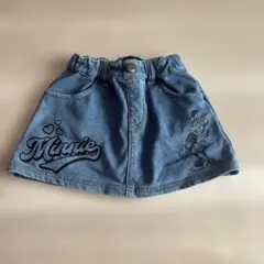 ミニーマウス デニムスカート