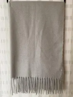 マフラー ストール グレー