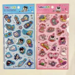 【正規品】Tamagotchi ぷっくりシール たまごっち　2枚セット