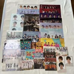 King & Prince クリアポスター、ファイル、ステッカー等セット　特典