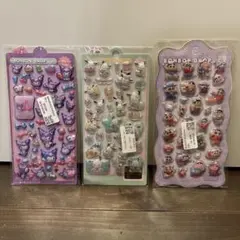 3Dシール 3枚セット