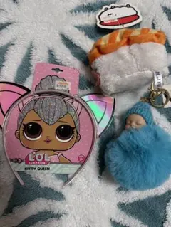 LOLサプライズ Kitty Queen カチューシャ＆ぬいぐるみset お買得