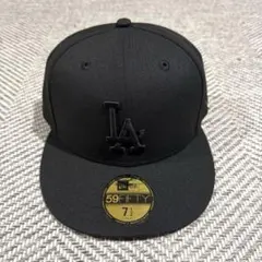 ロサンゼルス・ドジャース 59FIFTY ブラックキャップ 7 1/2