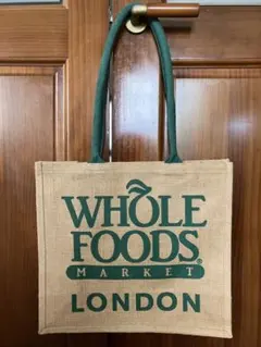 WHOLE FOODS LONDON PICCADILLYジュートバッグ 未使用のサムネイル