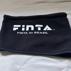 FINTA ネックウォーマー ブラック フリース