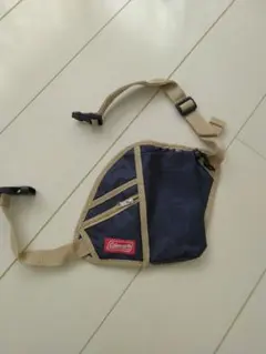 Coleman ボディバッグ ネイビー/ベージュのサムネイル