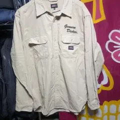 Genuine Dickies ワークシャツ ベージュ XLのサムネイル