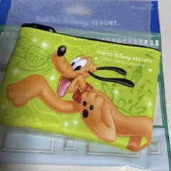 東京ディズニーリゾート パークチケット風ポーチ プルート