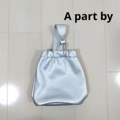 【アパートバイ】カナグツキワンハンドルバッグ シルバー