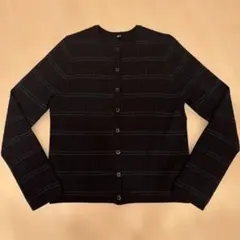 UNIQLO ユニクロ メリノリブクルーネックショートカーディガン