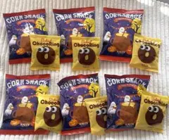 KALDI ハロウィン コーンスナック チョコリング 各6個 カルディ