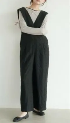 新品タグ付16000円 FIKA. サロペット オーバーオール