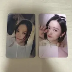 IVE  ユジン　クリオ　トレカ2枚セット