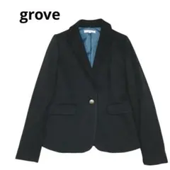 グローブ　grove テーラードジャケット　金ボタン　シングル　フォーマル