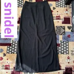 snidel☆ナロースカート　ブラック